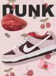 basket nike dunk low pink cherry bubble jellyfish